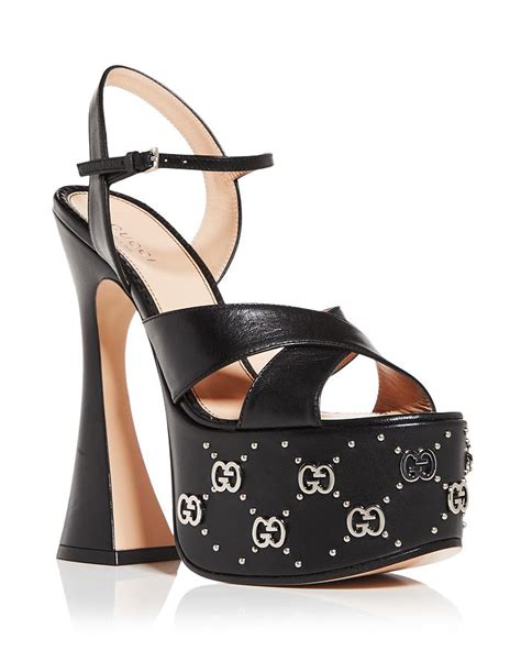 gucci sandals heels price|designer gucci high heel sandals.